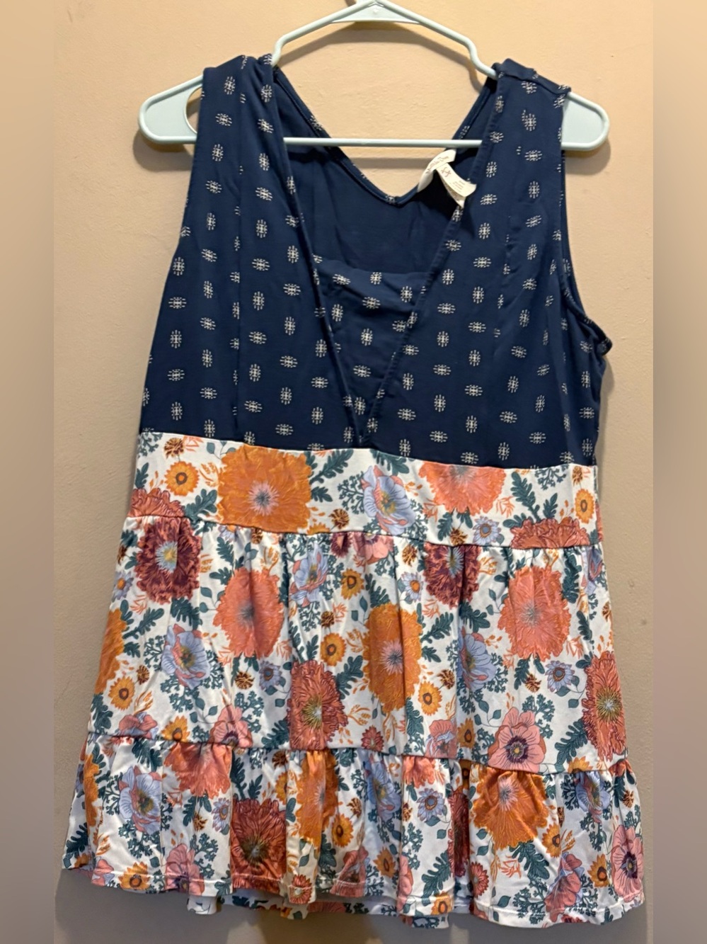 Matilda Jane women’s size large floral tank top